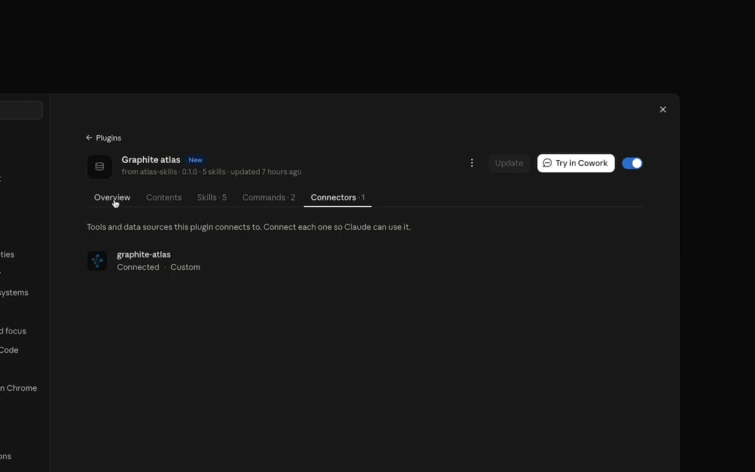 The plugin added